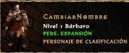 Cambiar Nombre PJ / Moverlo